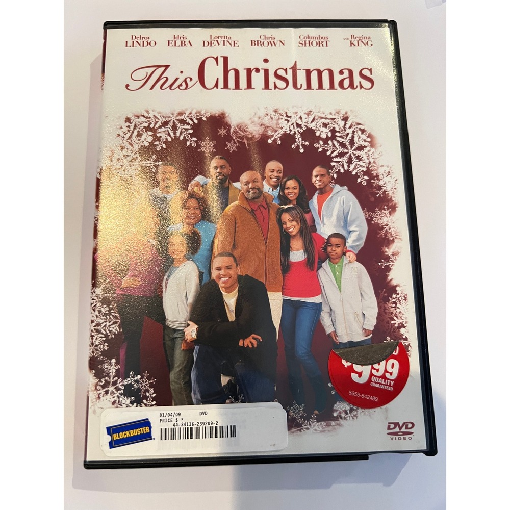 This Christmas DVD Idris Elba Regina King Chris Brown Holiday Movie PG-13